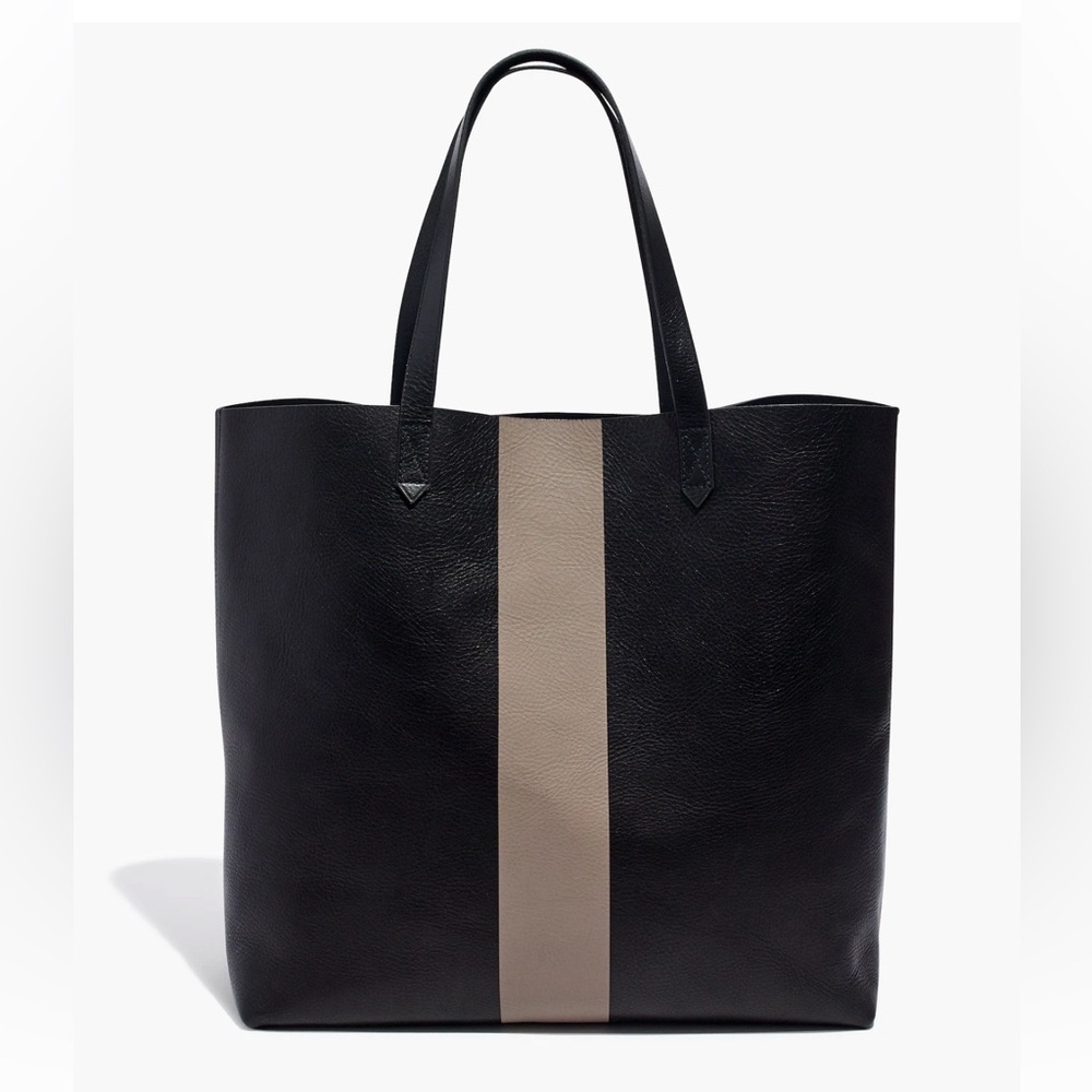 Madewell Black and Gray Tote Bag - Picture 3 of 12